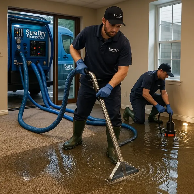 Water Extraction and Removal process in New Burlington, OH